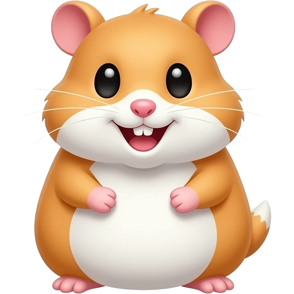 funny hamster emoji