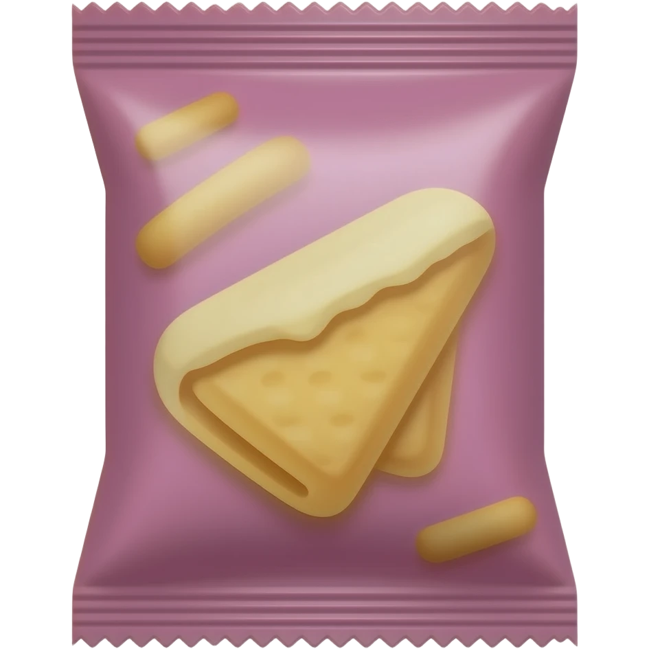 Pink snack emoji