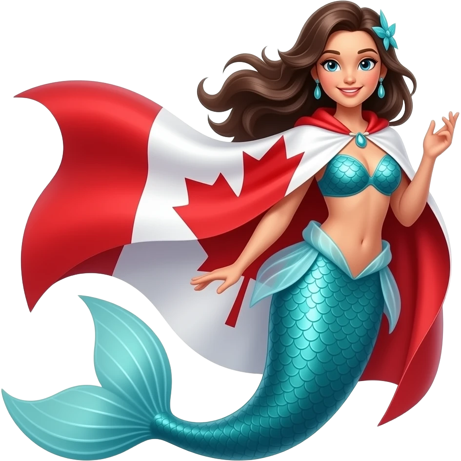 🧜+🇨🇦= emoji