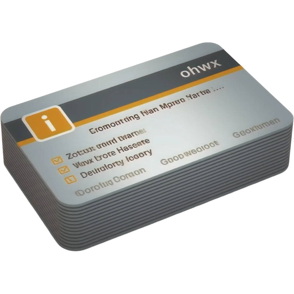 Name card emoji