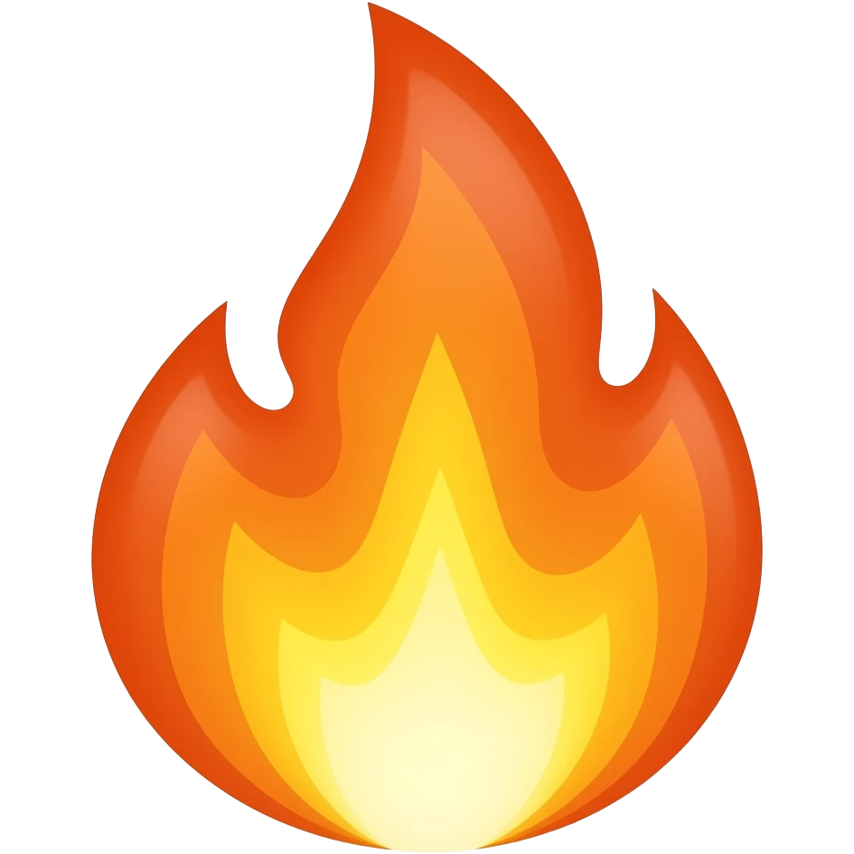 Бушующее пламя emoji