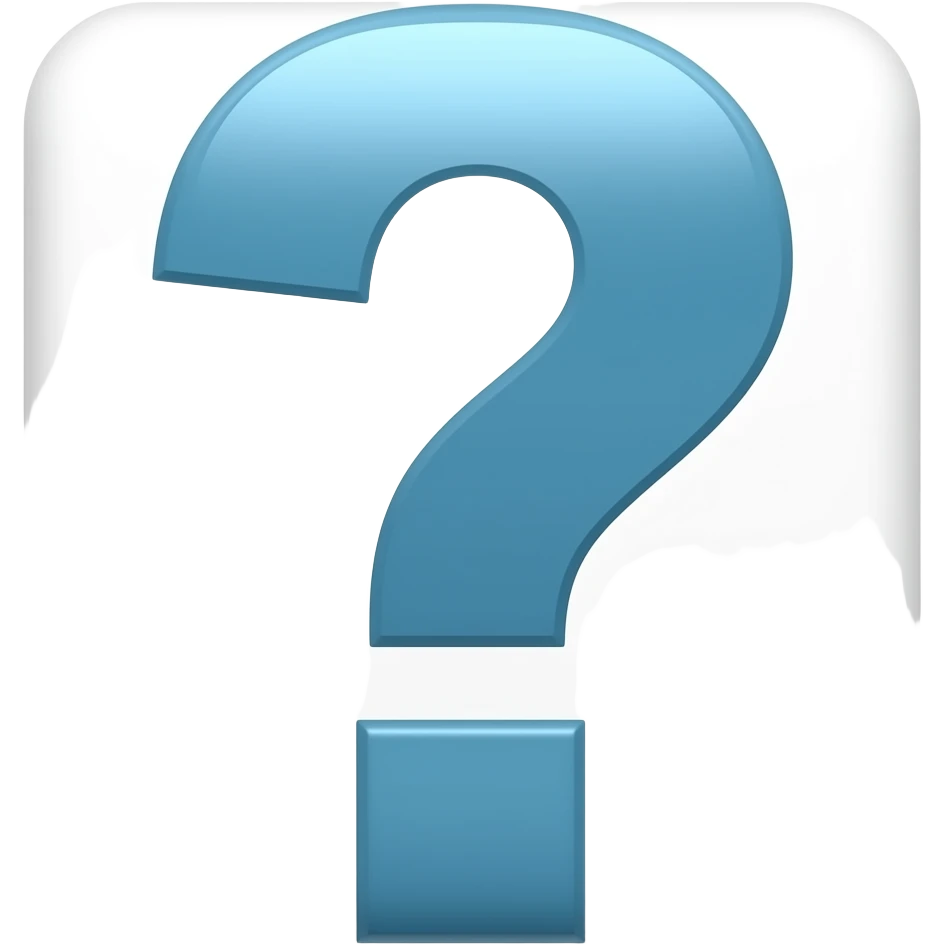 Question emoji