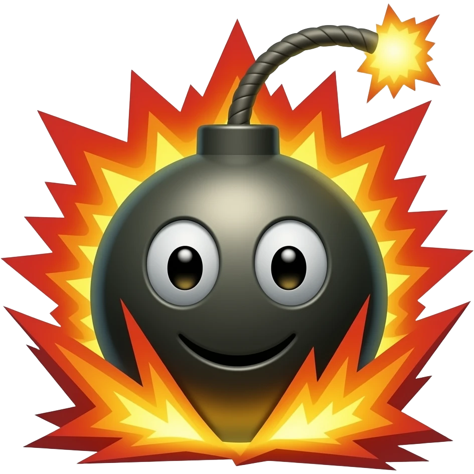 explosion emoji