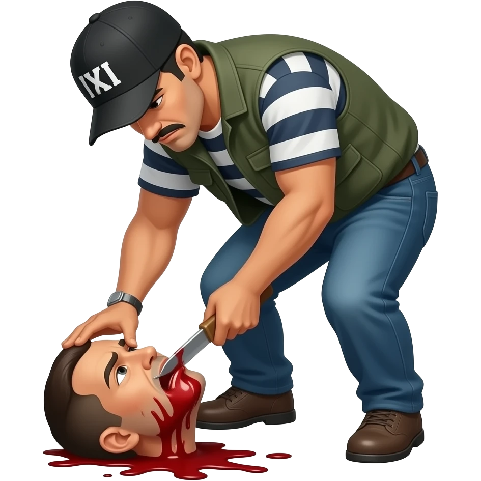 мексеканский картель отризает голову emoji