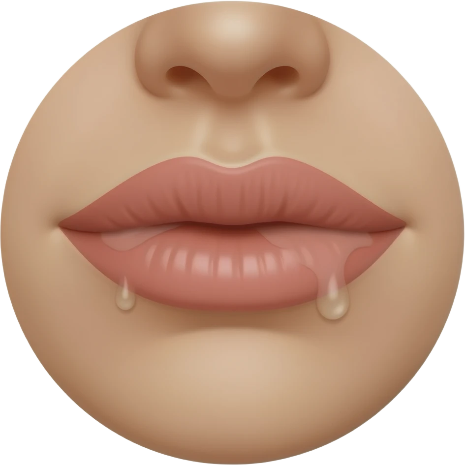 Мокрый женский половые губы emoji