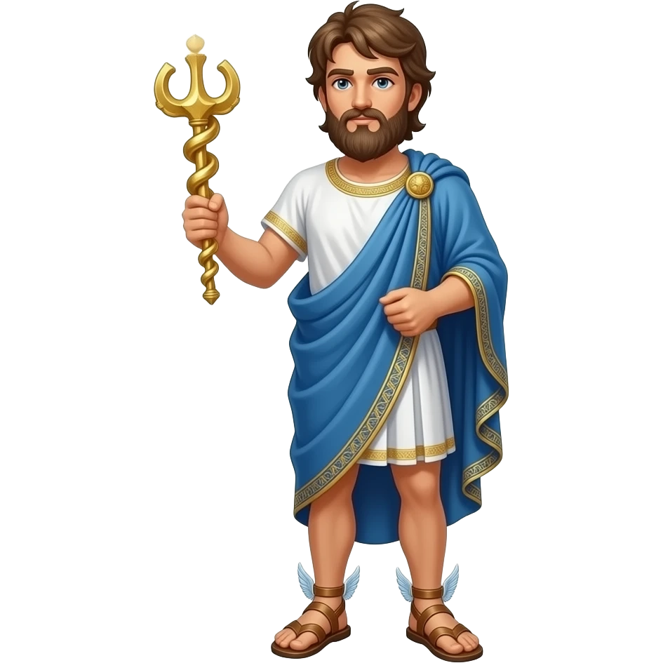 Hermes mythologic god emoji