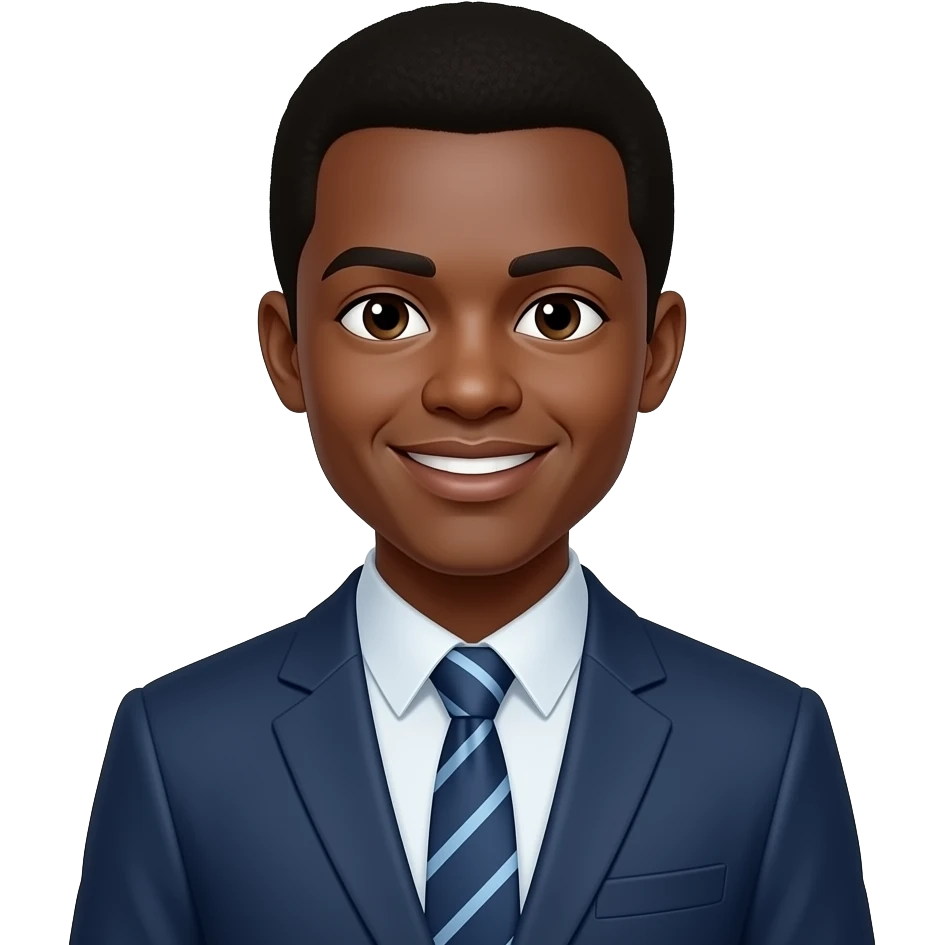 흑인 외국인 20대 교환학생 emoji