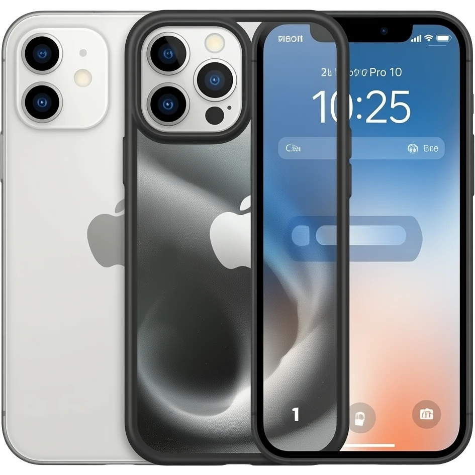 iPhone 13 Pro com capa da rhode emoji