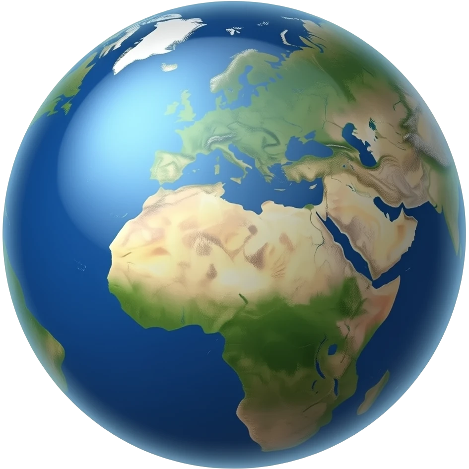 El universo como una bolilla emoji