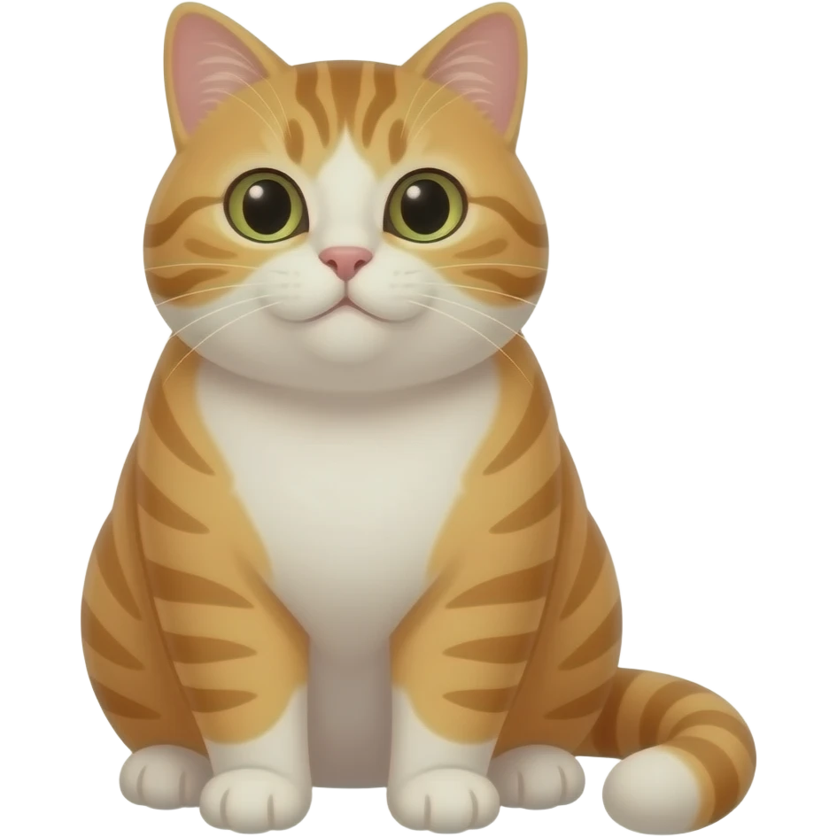 Make the cat fatter emoji