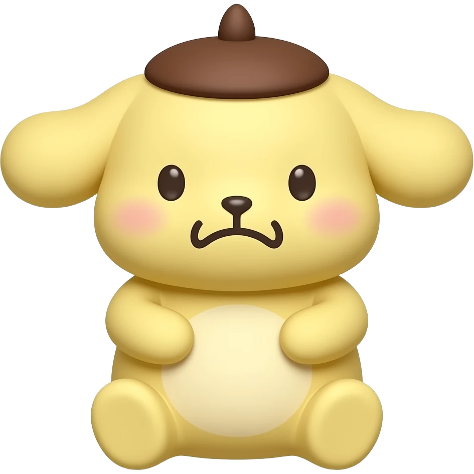 pompompurin muy enojado emoji