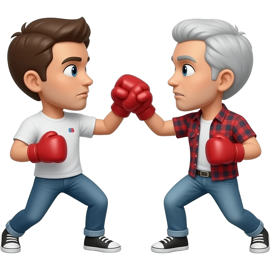 pelea emoji