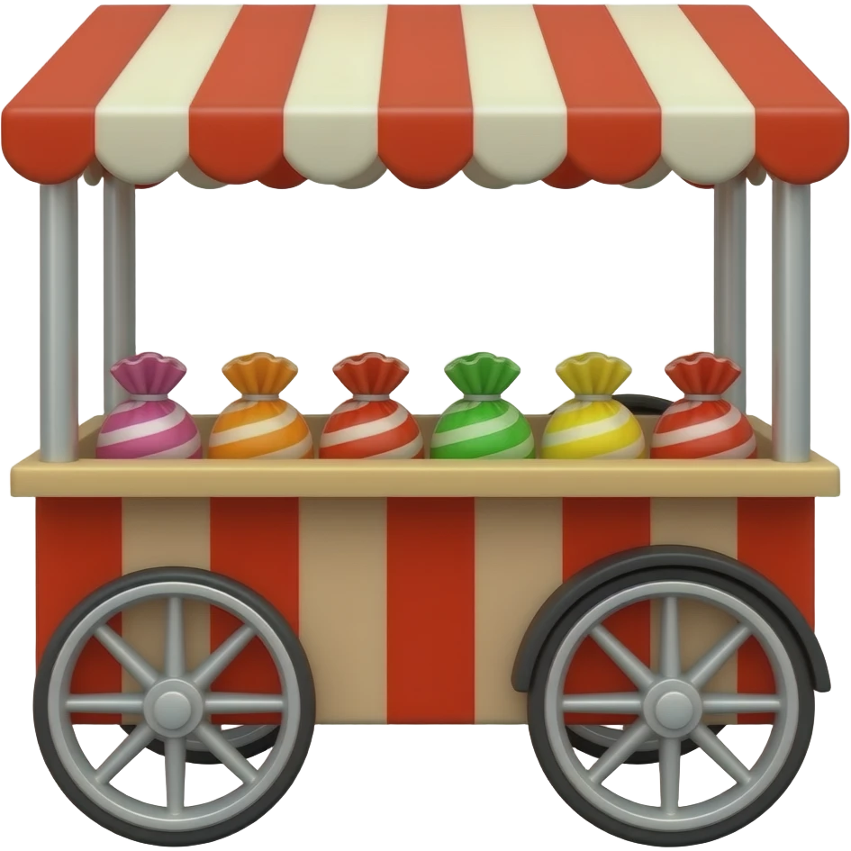 candy carts emoji