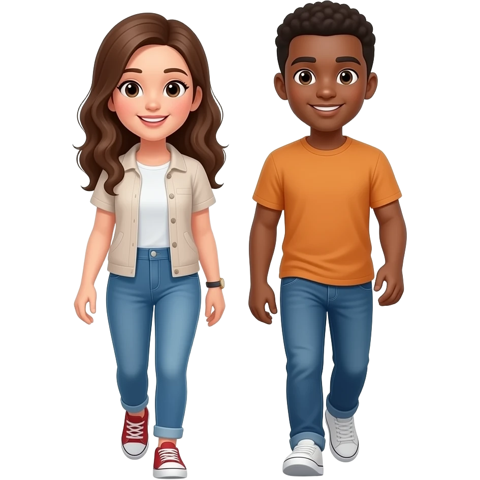 two friends emoji | AI Emoji Generator