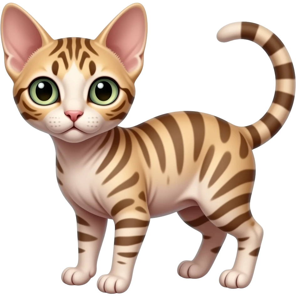 Bipedal kitten emoji