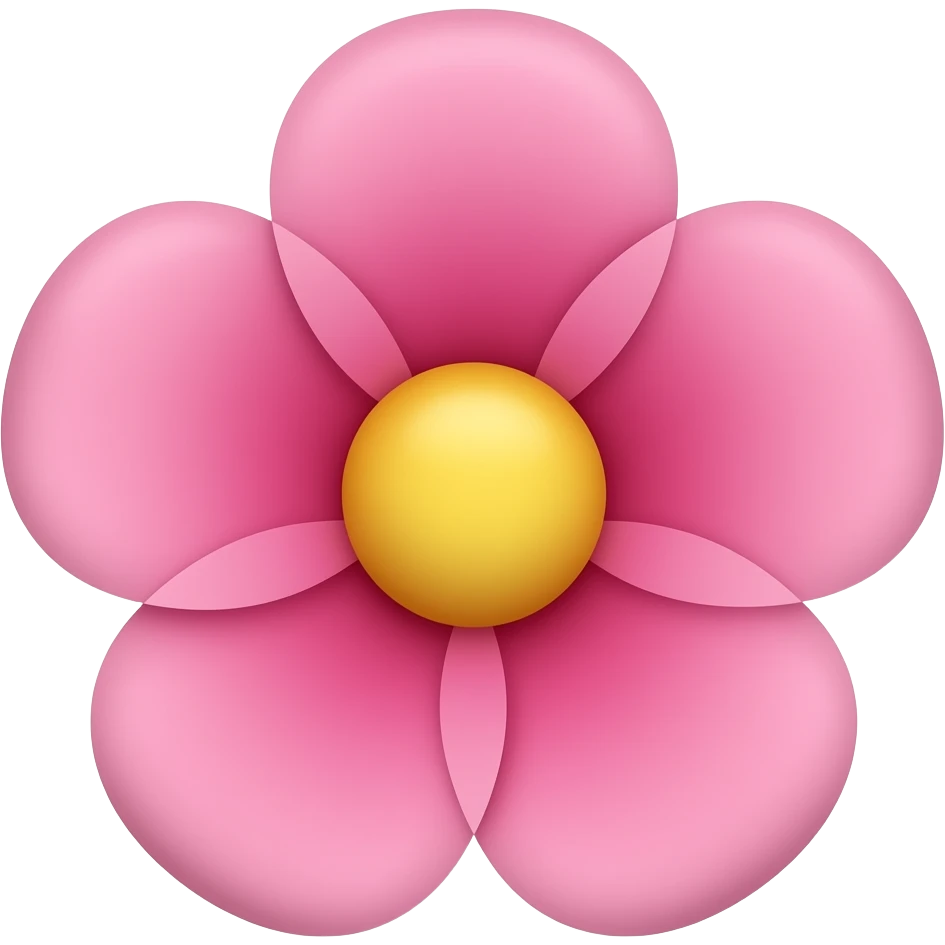 Pink emoji