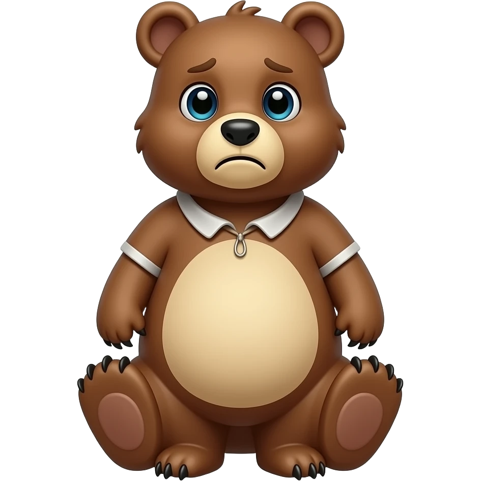 Mama bear is upset emoji