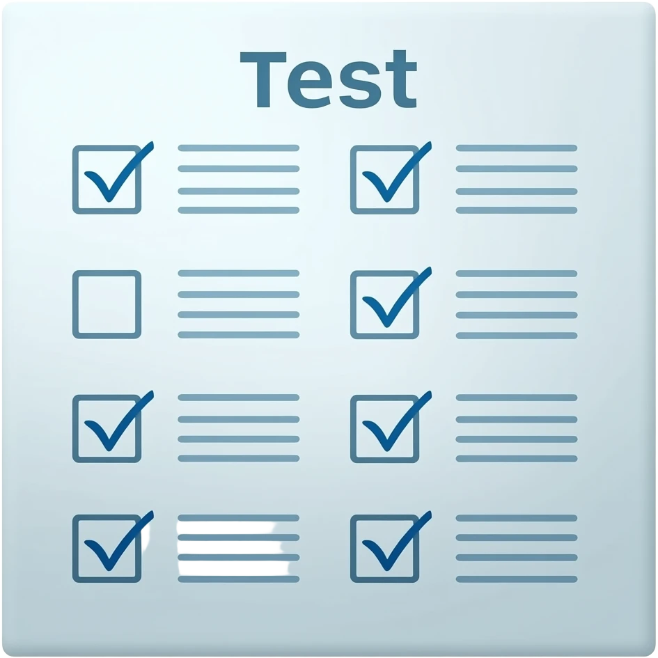 school test emoji