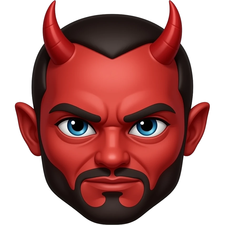 красный дьявол emoji