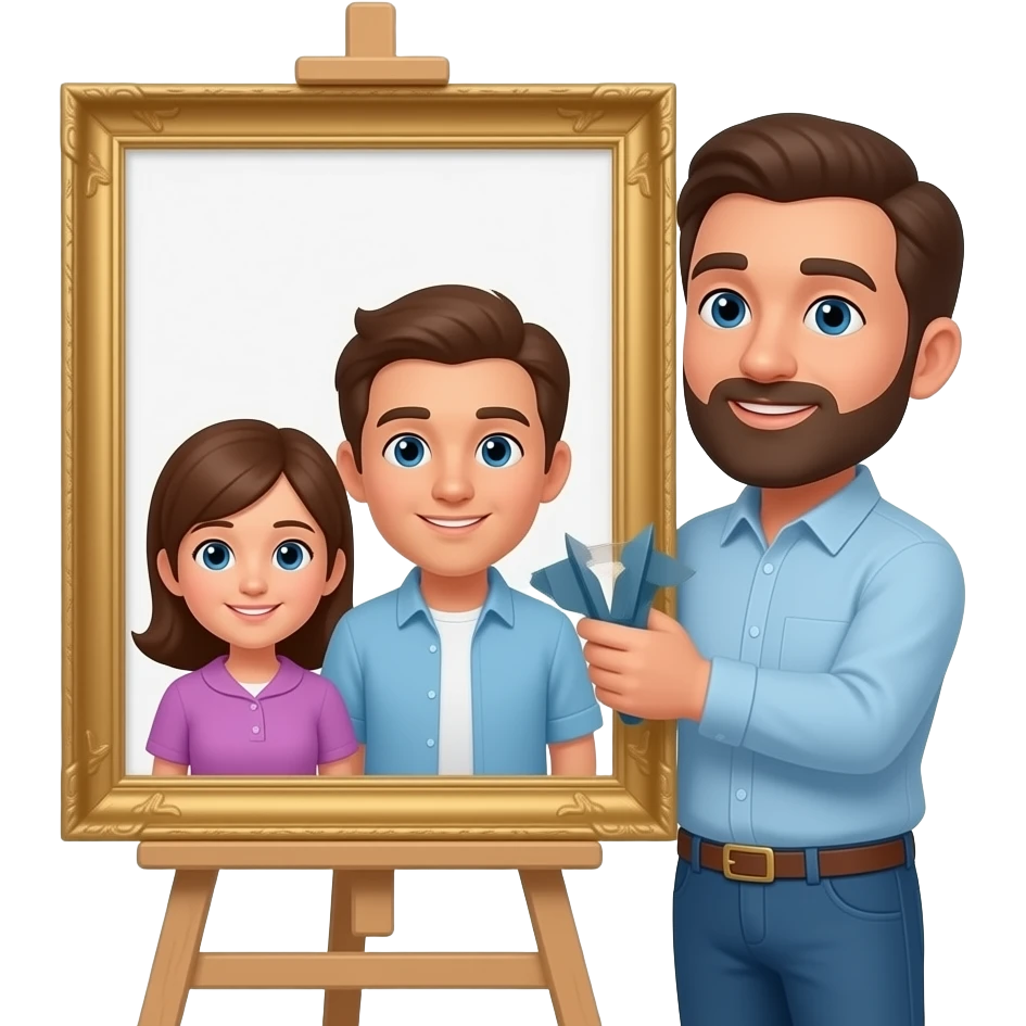 Мужчина строит семью emoji