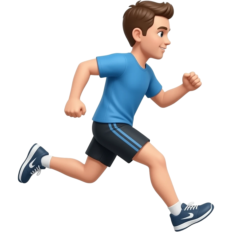 corriendo flat emoji