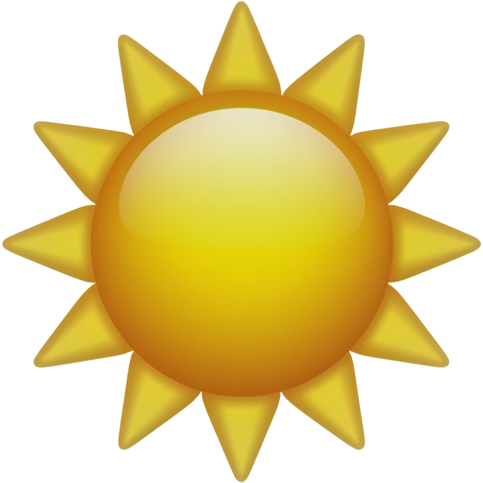 sun emoji