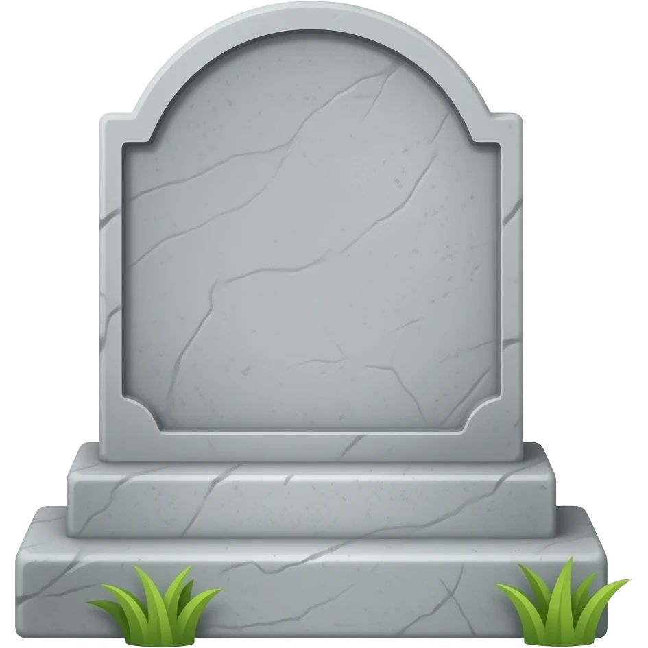 Headstone emoji