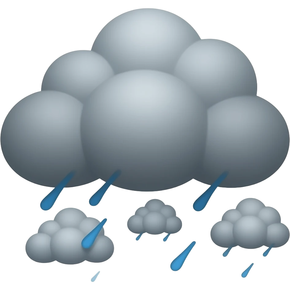 bad weather emoji