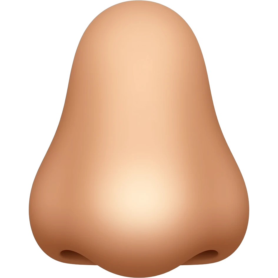 a small nose emoji