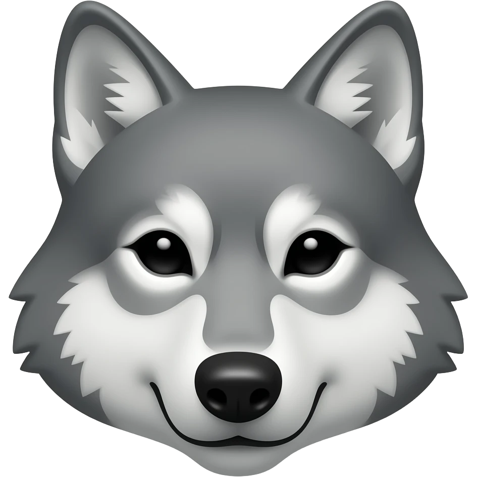 Wolf Face emoji