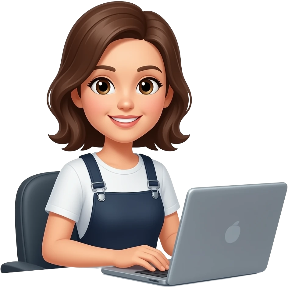 женщина работает emoji