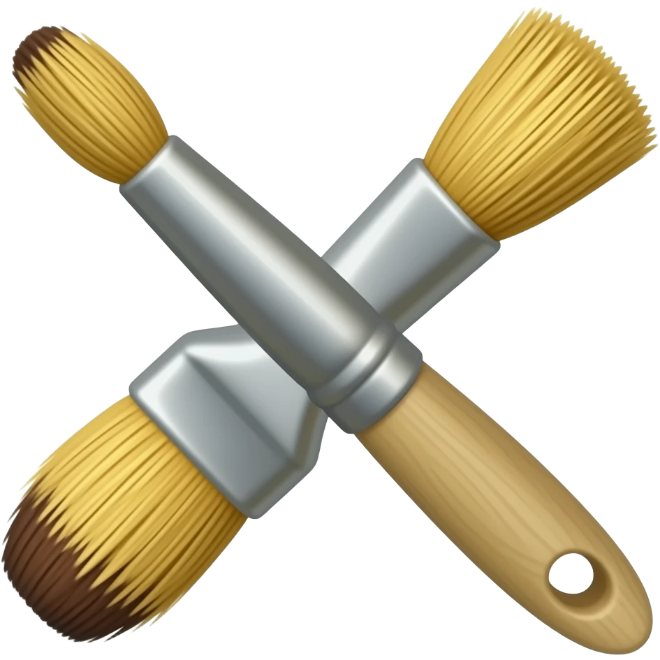 brushes emoji