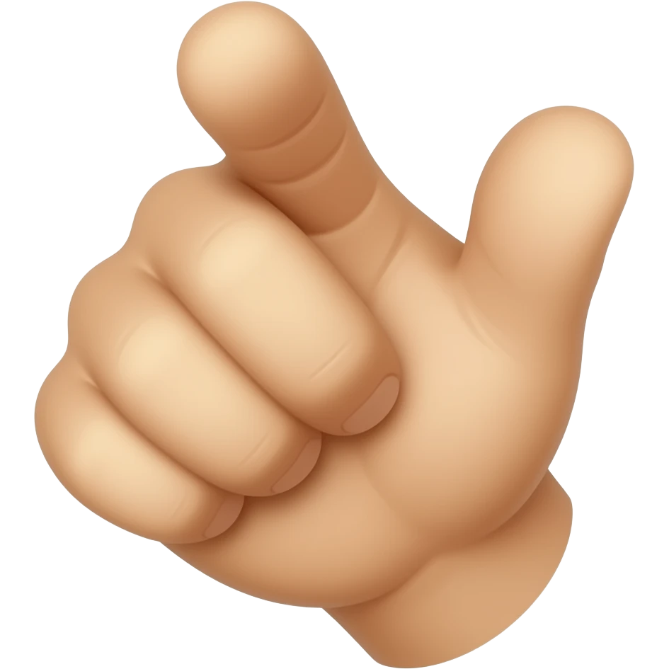 Hand on dick emoji