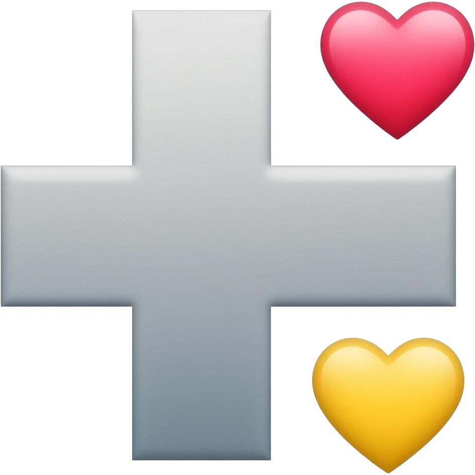 Sa fie un 1+ cu inimi pe langa el.sa fie colorate ca sa postez pe un canal emoji