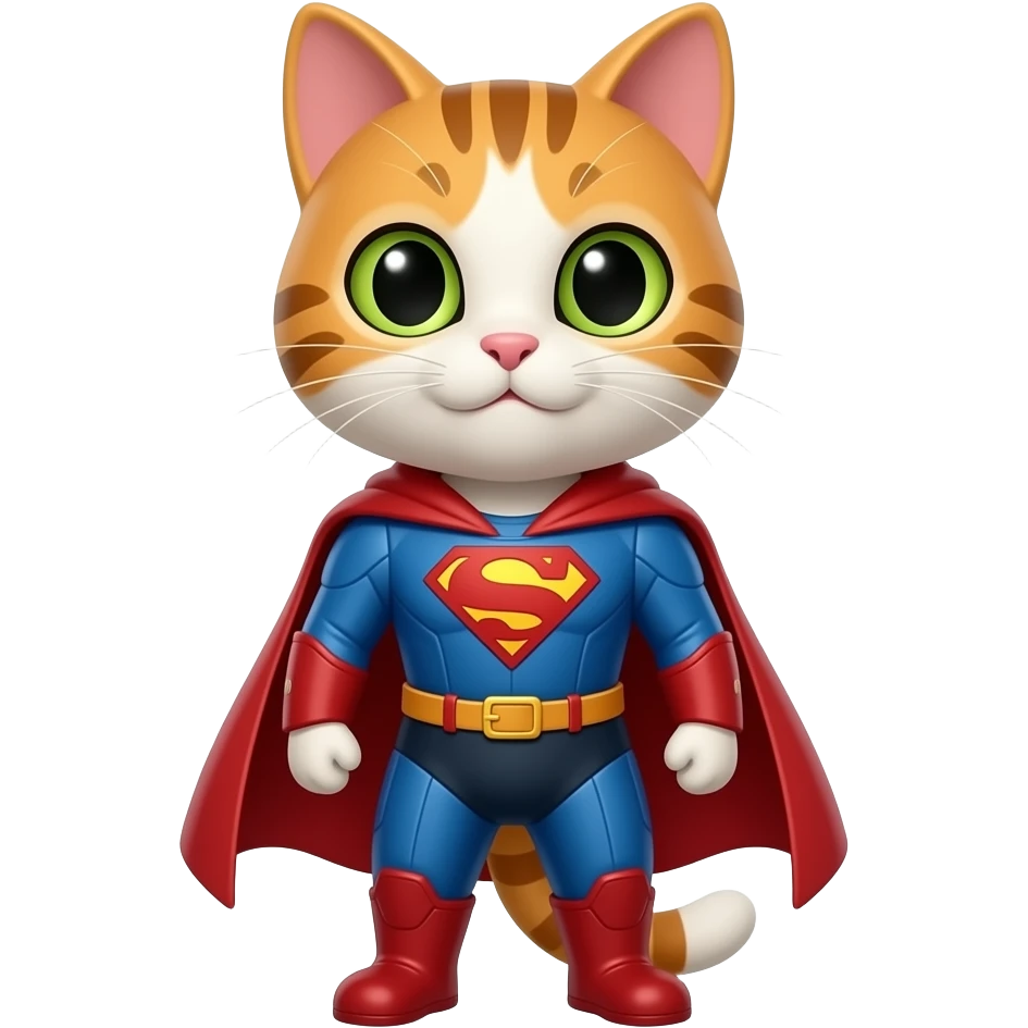 cat hero emoji