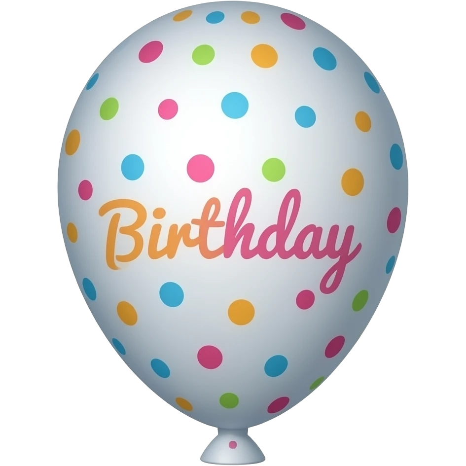 BIRTHDAY BALLOON emoji