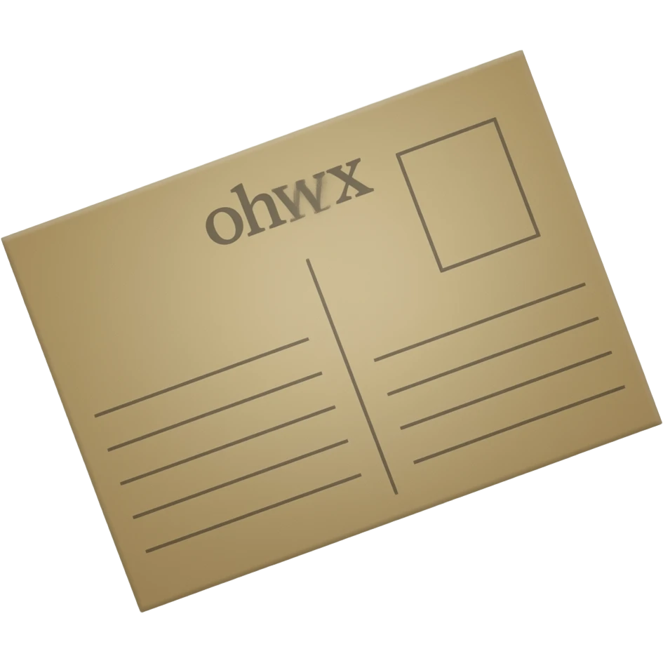 post card emoji