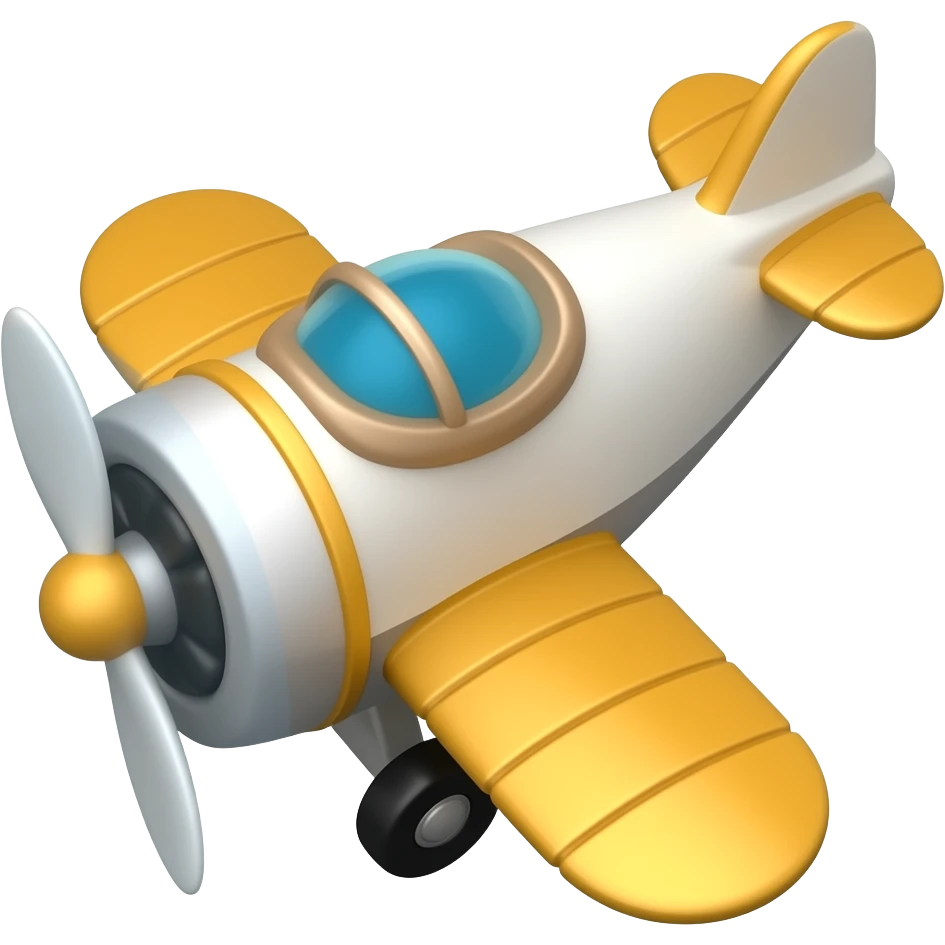 propeller plane emoji