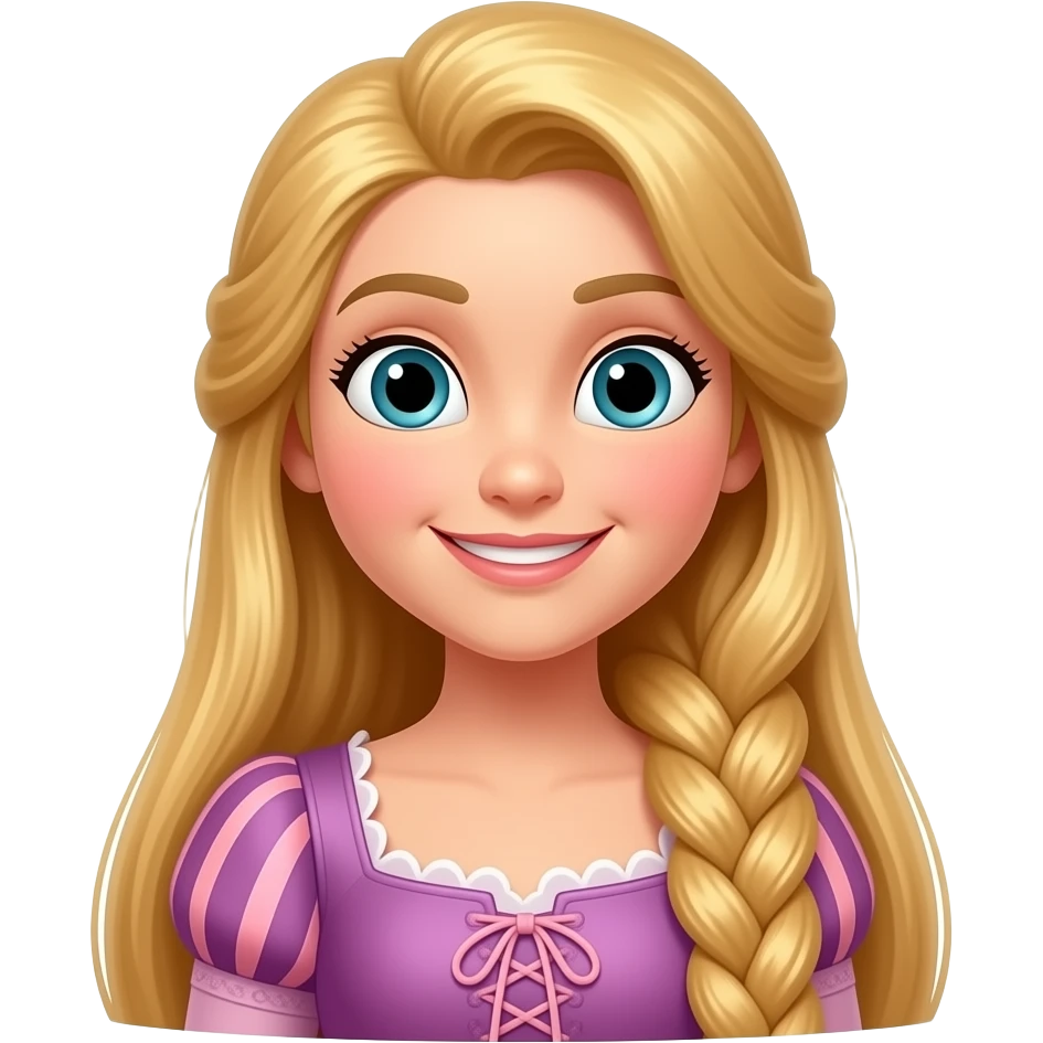 Rapunzel emoji