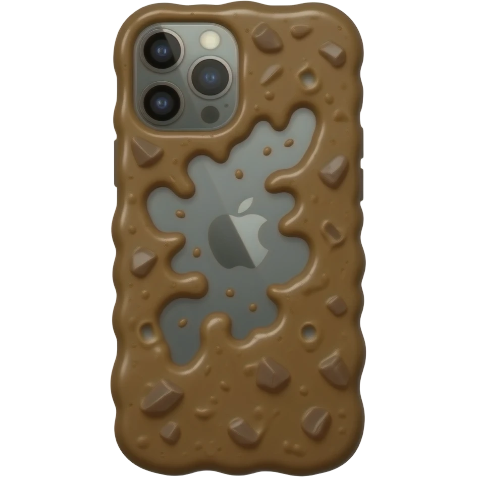 iphone 17 pro made out of shit emoji