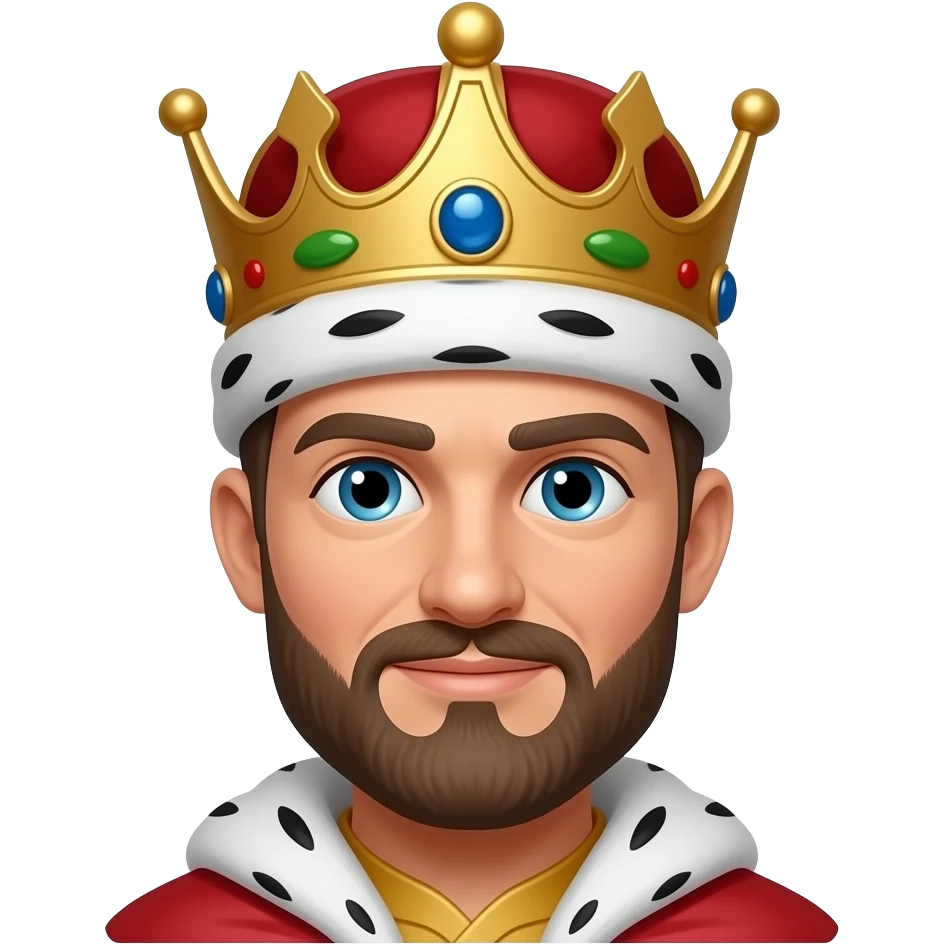 Cool and king emoji