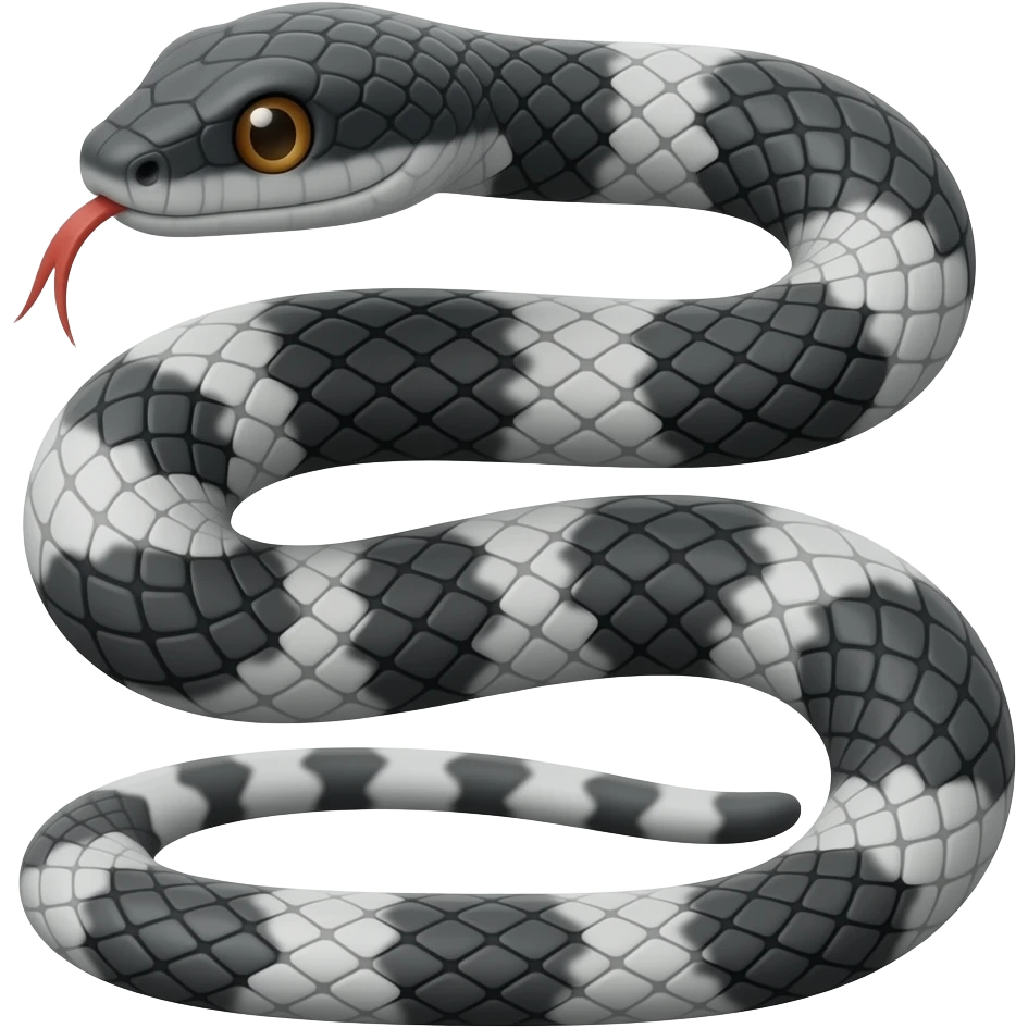 Black snake emoji
