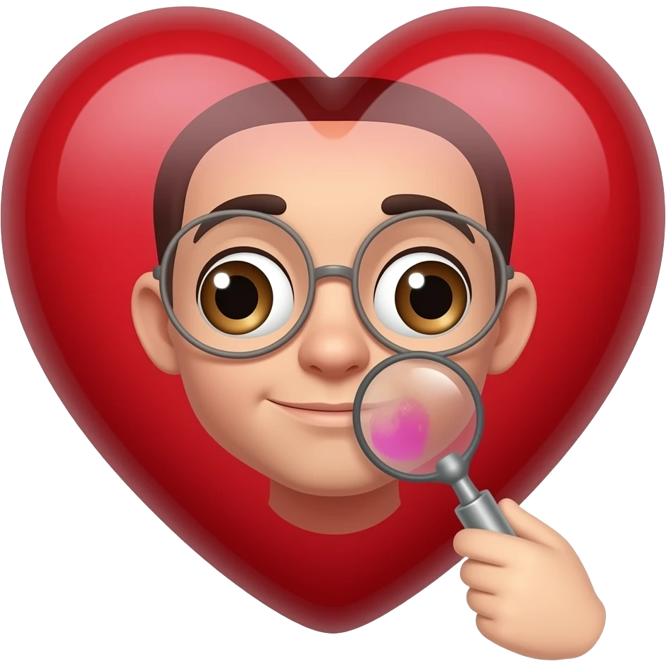 cheks heart emoji
