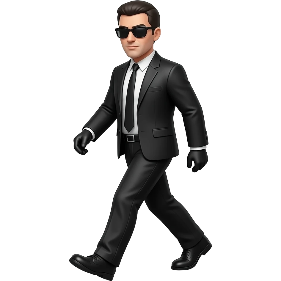 دزدلباس راه راهی سیاه سفید emoji