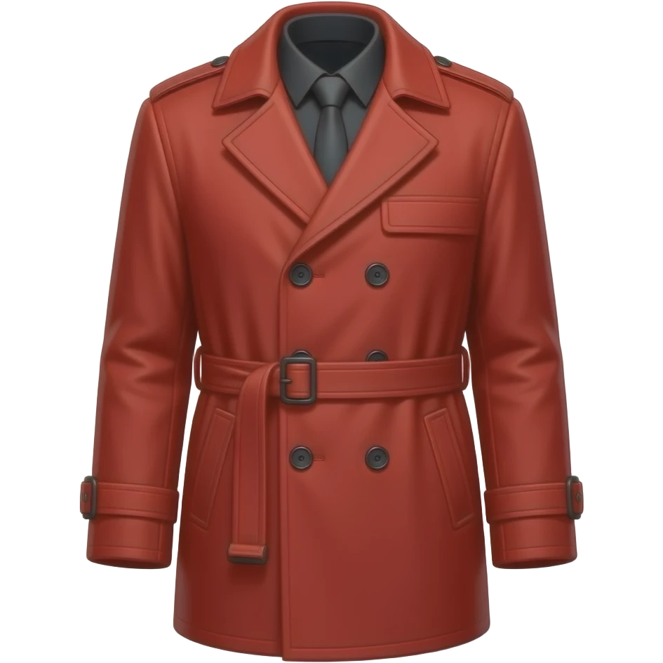 red 🧥 emoji