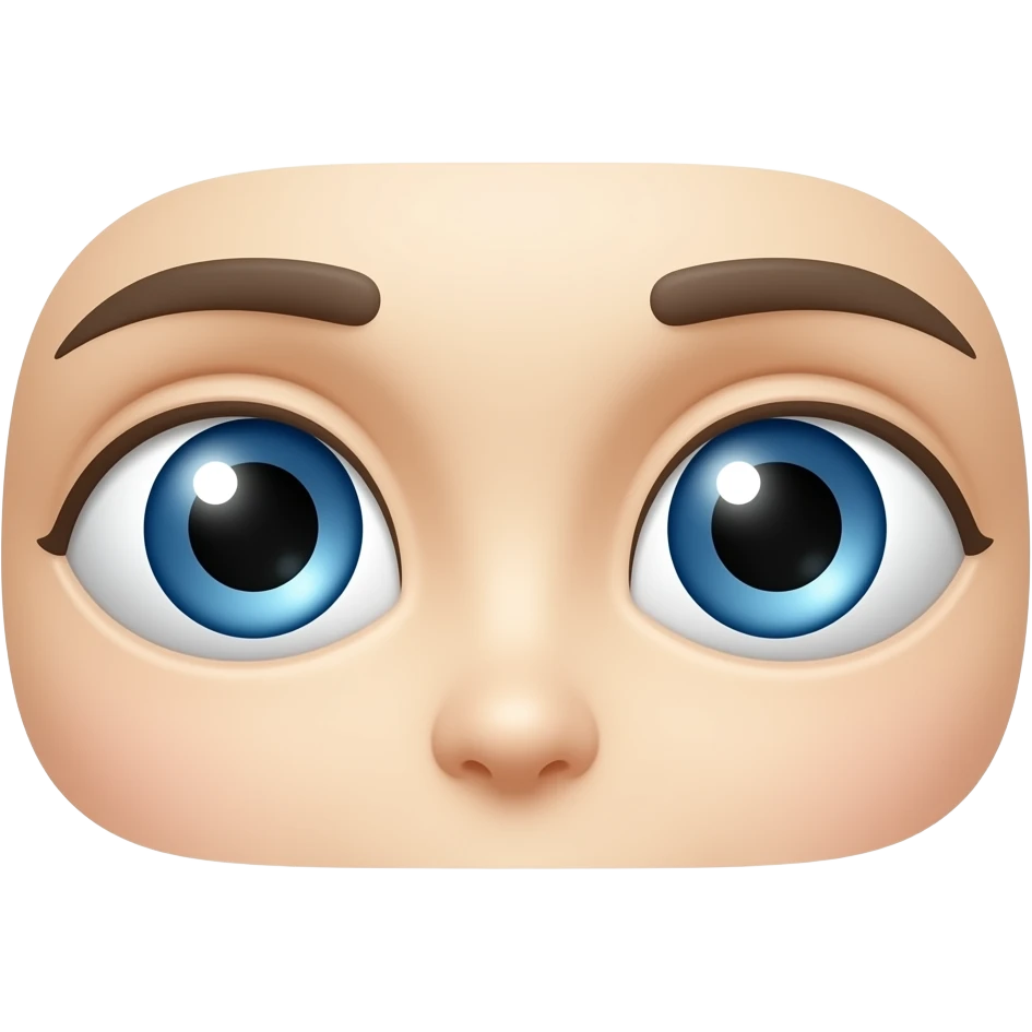 Çift göz emoji