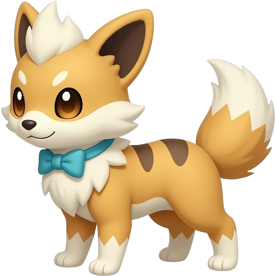 Meowstic-Minccino-Furret-hybrid emoji