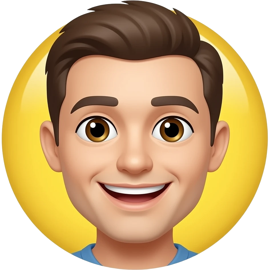 Make an smiley emoji with no nose emoji