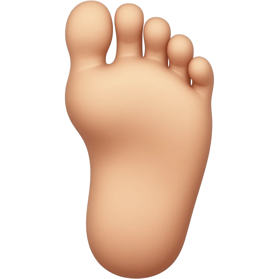 Foot emoji
