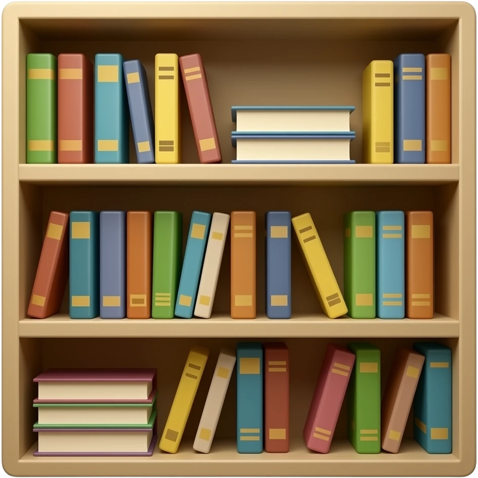 bookshelf emoji